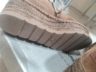 Botines s Vidorreta Piel Esparto Talla 40