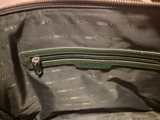 Maletín Lacoste Negro en perfectas condiciones