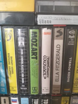 Colección Cintas Cassette Variadas