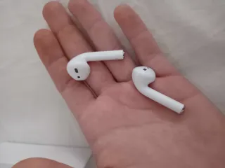 Cascos iPhone Inalámbricos Blancos