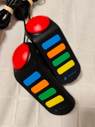 Pulsadores Buzz. PlayStation 2.