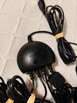 Pulsadores Buzz. PlayStation 2.