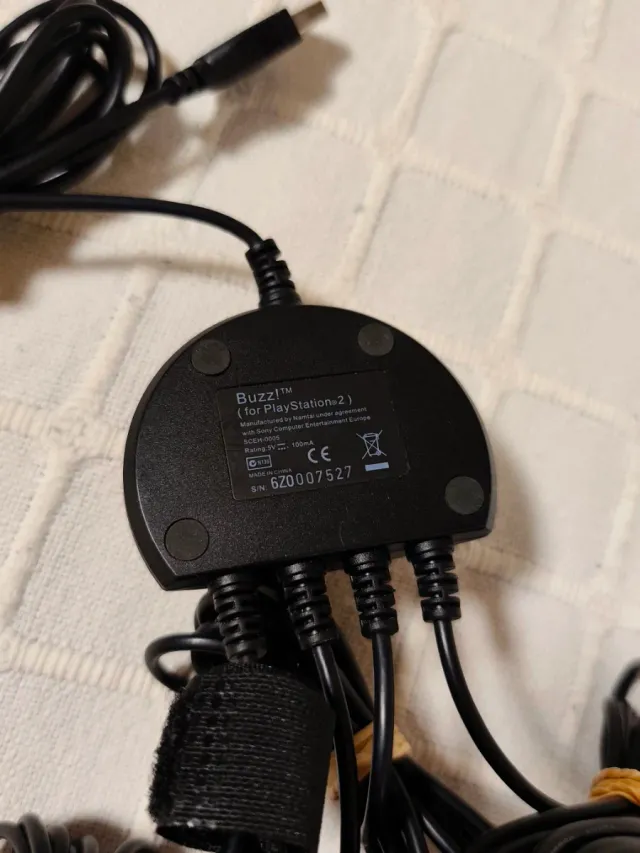 Pulsadores Buzz. PlayStation 2.