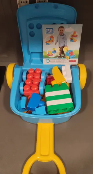 Juguete Carro Bloques Construcción