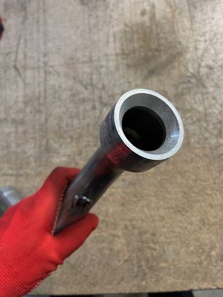 Adaptador escape moto 55mm a 35mm