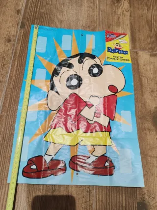 Póster Shin Chan Porta Stickers