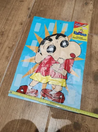 Póster Shin Chan Porta Stickers