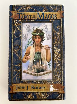 Tarot de los Magos-John J. Blumen. ORIGINAL.
