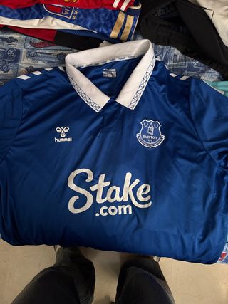 Camiseta Everton Hummel Talla 4XL ORIGINAL