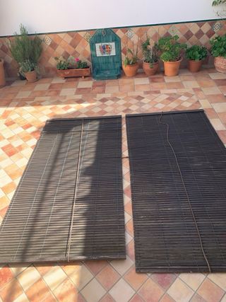 Persiane arrotolabili in legno