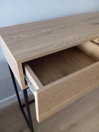 Recibidor moderno madera y metal