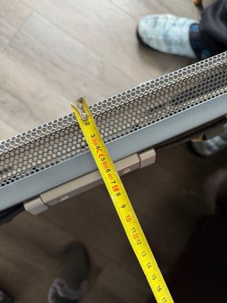 Estufa Silvercrest Gris/Plata