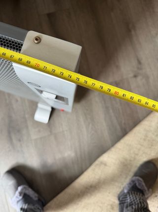 Estufa Silvercrest Gris/Plata