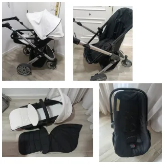 Carro de bebé 3 piezas: Silla, Capazo y Maxicosi