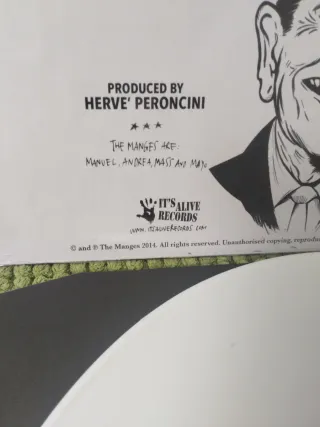 THE MANGES LP ALL IS WELL 2014 PUNK ROCK RAMONES