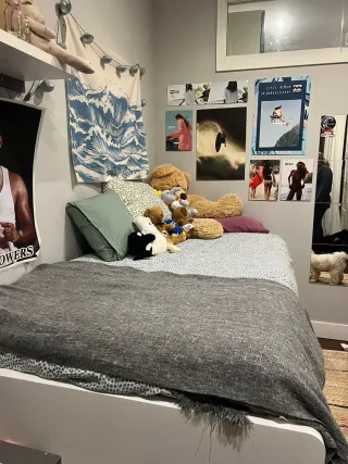 Cama nido 90x190cm, buen estado. Regalo 2 colchone