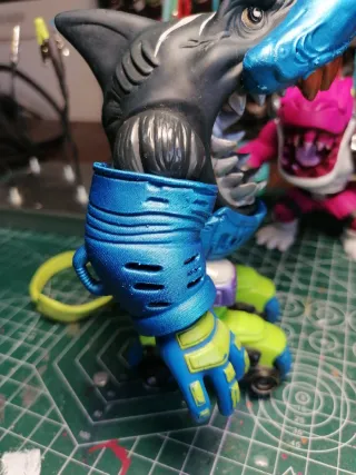 Street Sharks Tiburón Figura