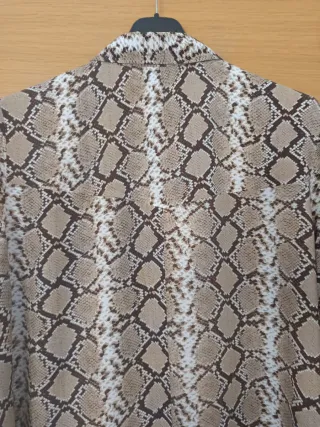 Vestido camisero Lefties manga 3/4 Talla M