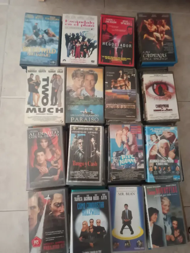 Lote Películas VHS  Variadas