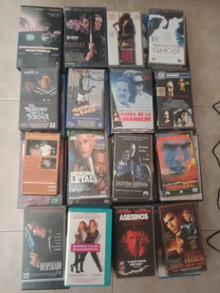 Lote Películas VHS  Variadas
