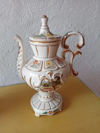 2 Jarrones Antiguos Porcelana