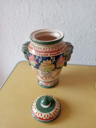 2 Jarrones Antiguos Porcelana