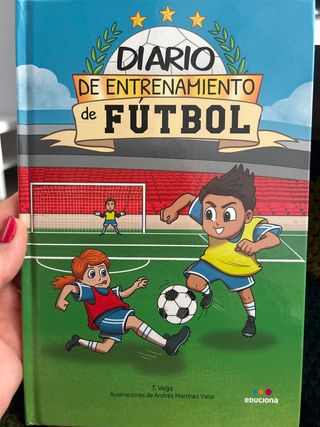 Diario de entrenamiento de fútbol