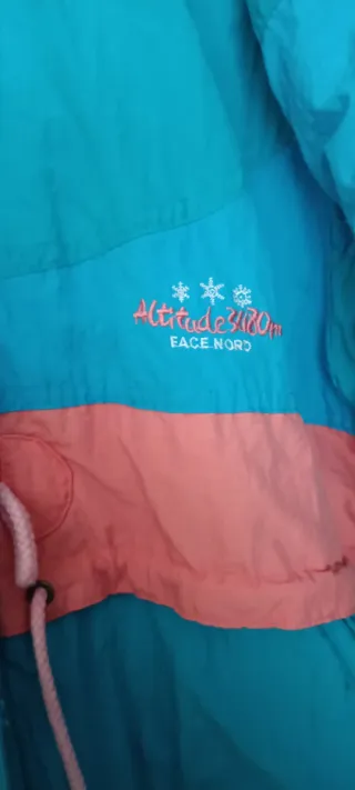 Cazadora retro ski infantil