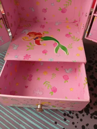 Joyero infantil princesa rosa