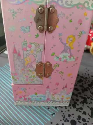 Joyero infantil princesa rosa