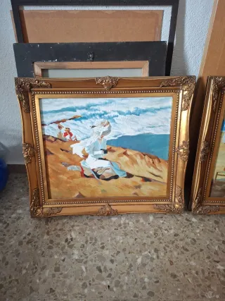 3 cuadros Colección de cuadros de Joaquín Sorolla