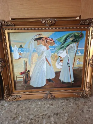 3 cuadros Colección de cuadros de Joaquín Sorolla