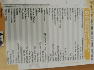 Micrófonos + Adaptador + 5 Juegos SingStar PS2