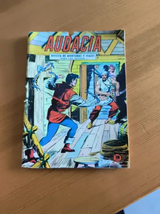 Comic Audacia 1962. Originales lote de 17