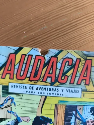 Comic Audacia 1962. Originales lote de 17