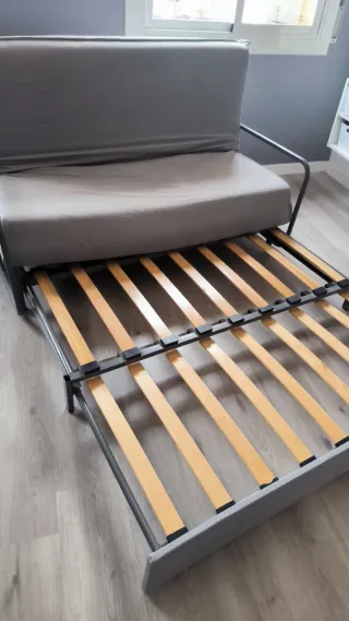 Sofá Cama - 2 personas - Gris