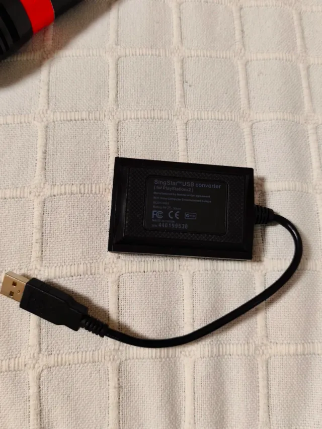 Microfonos SingStar. PlayStation 2.