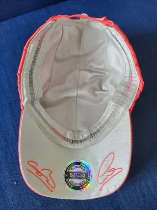 Gorra Jenson/Lewis Vodafone McLaren Mercedes Coral