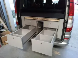 Mueble Cama Mercedes Viano Camper