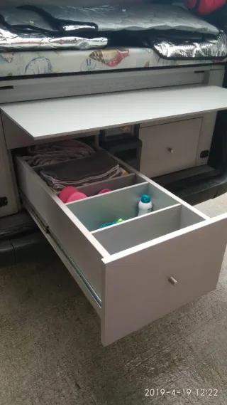 Mueble Cama Mercedes Viano Camper