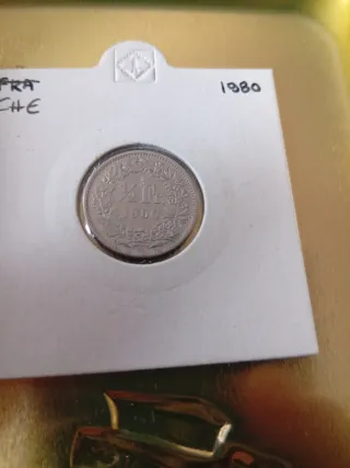 Lote monedas CHE (Francos Suizos) 1973-2003