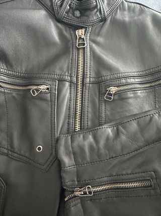 Cazadora Levi's de cuero negra