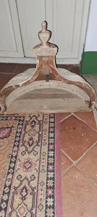 Mensula media luna madera