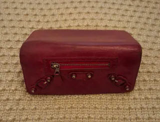 Portafogli Balenciaga Rosso Donna