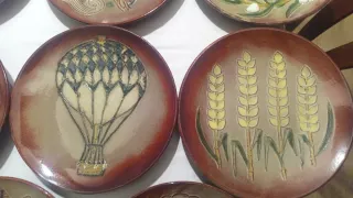 11 Platos Decorativos Cerámica