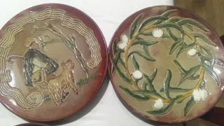 11 Platos Decorativos Cerámica