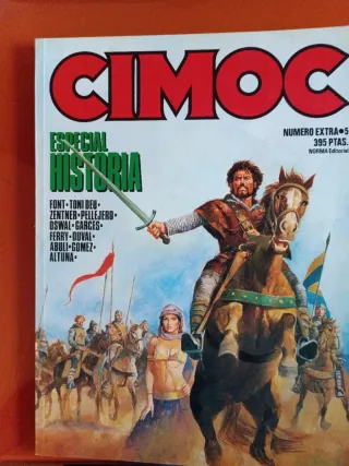 Especial Historia. CIMOC extra 5 de 1985