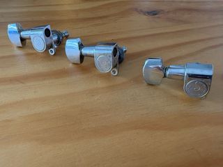 Set di 6 clavicembali per chitarra Schaller 3x3