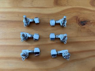 Set di 6 clavicembali per chitarra Schaller 3x3