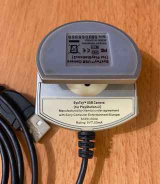 Pack Accesorios PS2: Mando, Tarjetas Memo., Cámara